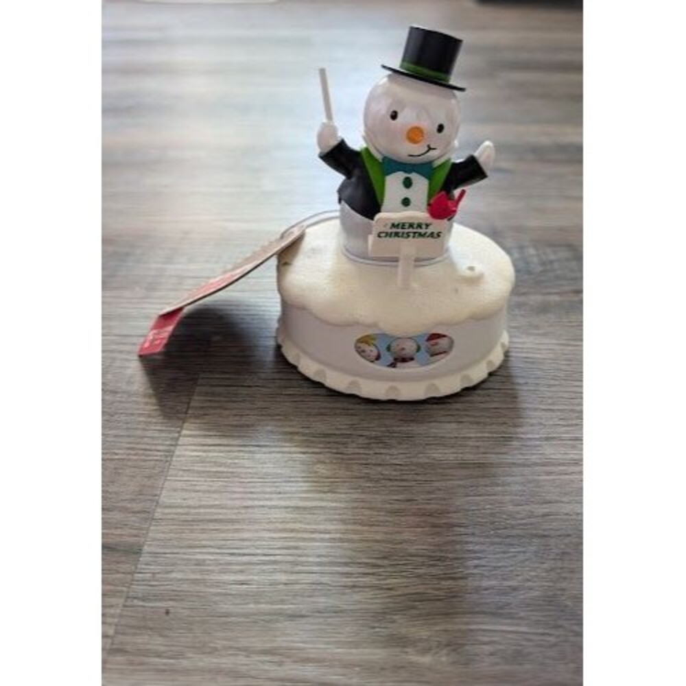 Hallmark Christmas Concert Snowmen The Conductor Musical Light Motion TESTED